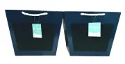 Pillowfort Rope Handle Kids' Storage Bin with Chalkboard Blue - Pillowfort
