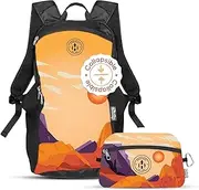HYDAWAY Collapsible Travel Backpack | Lightweight Packable Water-Resistant Durable Adjustable Daypack for Hiking & Vacations