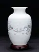 景德鎮陶瓷器小花瓶干花裝飾品插花中式家居客廳電視柜工藝品擺件
