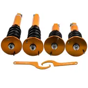 [MaXpeedingrods] Compatible for Nissan Skylin R33 GTST RB25DET 24 Ways Adjustable Damper Force Coilover Kits Lowering Kit