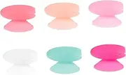 Ipetboom Makeup Brush Cover Silicone Brush Cover Lip Brush Protector Caps Anti-lost for Lip Brush Sizes