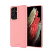 Samsung Galaxy S22 Ultra 5G Compatible Case Cover With Soft Jelly-Pink
