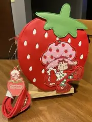 MAD ENGINE 2024Strawberry Shortcake Crossbody PURSE BERRY SHAPED RED
