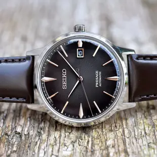 SEIKO 精工 男 PRESAGE 愛爾蘭咖啡調酒師系列機械腕錶(SRPJ17J1) SK008