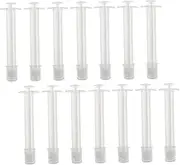 EXQUIMEUBLE 18Pcs Applicators for Women Gel Tubes for Gynecological Use Safe and Comfortable Medicine Boosters No Leakage Design Easy Insertion Gentle and Efficient Tools