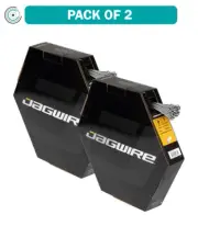 Pack of 2 Jagwire Basics Shift Cable 1.2x2300mm, Galvanized Steel, SRAM/