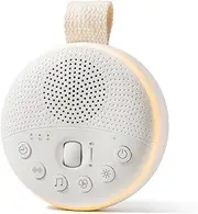 Portable White Noise Sound Machine,21 No-Looping Sound Machine for Sleep, Timmer, Night Light and Rechargeable White Noise Machine,32 Volume Level Noise Machine for Babies, Kids and Adults