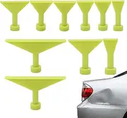 Dent Removal Puller Tabs - 10-Pieces No Paint Dent Repair Glue Tabs | Car Body Hailstone Damage Repair Tools For Vehicle Doors And Hoods, Motorcycles, Home Appliances