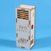 DIY Science Toys Air Conditioning Fan Model For Kids STEM Educational Puzzle CR