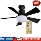 Small Ceiling Fans with Lights Remote Control for Bedroom Kitchen Living Room NE