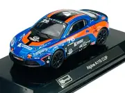 BBURAGO RACE ALPINE A110 CUP 1:43 WITH PLASTIC CASE DIE CAST METAL MODEL NEW