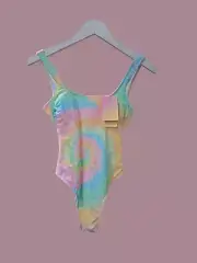 Stoney Clover Lane x Target Tie-Dye High Leg 1 Piece Bathing Suit-20W-New + Tags