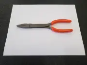 Snap-on Tools USA NEW ORANGE Soft Grip 8" Duck Bill Pliers 61CF