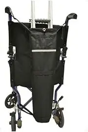 Wheelchair Crutch Carrier (Chairs with Push Handles)