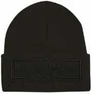 Trump Winter Hat - Embroidered Blackout MAHA Healthy Again Winter Cuff or