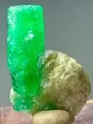 Natural Georgeous Emerald Crystal Specimens combined with Feldspar