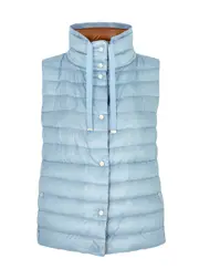 Herno Ultralight Reversible Quilted Shell Gilet - Blue - 46 (UK14 / L) 46 (UK14 / L)