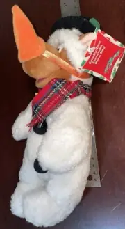 SCOOBY DOO SNOWMAN PLUSH 11” WARNER BROS. COLLECTIBLE FUN NWT