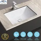 Bathroom Vanity Hand Wash Basin Insert Ceramic Sink Undermount Gloss White Bowl