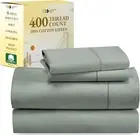 Softest 100% Cotton Sheets, Full Size Sheet Sets, 400 Thread Count Sateen Beddin