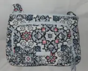 Vera Bradley Women Purse Shoulder Handbag RFID LITTLE HIPSTER LISBON MEDALLION
