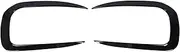 Front Bumper Spoiler Air Vent Trim, M Sport Style, Gloss Black Carbon Fiber Look, Unique Design Air Vent Trim for 1 Series F20 F21 2015-2019, Enhance Sportiness, Weatherproof