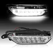 HECASA Daytime Running Light Right Compatible with 2016-2017 Infiniti QX50 Replacement for 266005UA0A LED Daytime Running Lamp DRL Clear Lens Passenger Side