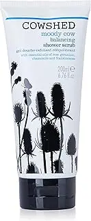 Cowshed Moody Cow Balancing Shower Scrub, 200ml