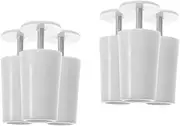 Cabilock 2sets 3pcs Roller Shutter Stopper Curtain Stoppers for Home Easy Installation Replacement Shutter Pins Smooth Surface Space Saving Design Long Lasting Parts 3pcs*2
