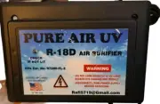 Original Pure Air UV Dual Light Air Purifier Whole House UV UVC Light- w/o Bulbs