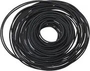 112PCS 1MM Recorder Rubber Belts Folded Length 40-190mm Mix Cassette Tape Machine Belt for Recorder CD-ROM Video Machines Walkman DVD Drive(2Sets)