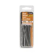 Paslode 75 x 3.75mm 100g Bright Steel Flat Head Nails - 13 Pack