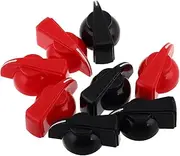 LRXIYODE Guitar Knobs Set 8pcs Potentiometer Knobs Replacement Guitar Control Parts