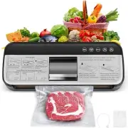 Professional Food Vacuum Sealer Machine, 85KPA Powerful Suction, 300Mm Wide Seal