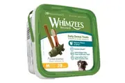 Whimzees Alligator/Brushzees/Stix Variety Value Box Dog Dental Treats Medium 28 Chews