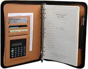 A4 Clipboard Folder A4 Folder Conference Folder Budget Binder with Zipper Cash Envelopes for Budgeting with A5 Binder Calculator Card Slot Pen Holder Folder Stationery Planner