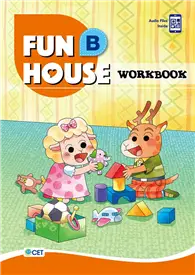 在飛比找TAAZE讀冊生活優惠-Fun House B Workbook（附音檔 QR CO