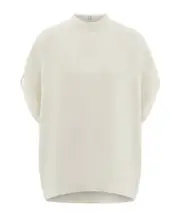 Crew neck T-shirt with turned up sleeve IT40,IT42,IT38 Mascarpone