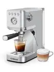 Kompatto Espresso Machine 20 Bar with Milk Frother, Stainless Steel Automatic