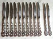 Chandelier Oneida Community Stainless 10 Dinner Knives & 2 Steak Knives