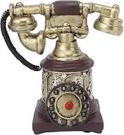 Vintage Hand Telephone Decoration, European Style Retro Phone Craft Unique Artwork for Home Coffee Shop (-28)
