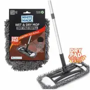 NEW WHITE MAGIC WET AND DRY MOP DRY PAD REFILL Mop Attachment Replacement