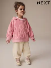 Pink Hoodie & Barrel Leg Joggers Set (3mths-7yrs) (E54946) | $46 - $55