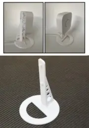 Vertical Stand Holder Bracket for Philips Hue Bridge Wireless Lighting System