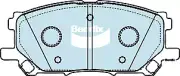 Bendix 4WD Front Brake Pad Set for Lexus RX330 MCU38 3.3L 3MZ-FE Petrol 2003-200 (for: Lexus)