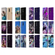 OFFICIAL RANDOM GALAXY ANIMALS LEATHER BOOK WALLET CASE FOR BLACKBERRY ONEPLUS