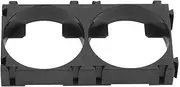 50pcs Double Cell 26650 Bracket 56.5 * 29 * 8.7mm Plastic Holder