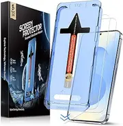 MAGIC JOHN 2 Pack for Samsung Galaxy S25 Tempered Glass Screen Protector, Auto Dust-Elimination Installation, Bubble Free, HD Clear, Easy Installation