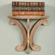 Wooden Hand Carved Decorative Wall Mounted Shelf Wall Shelves Wall Bracket