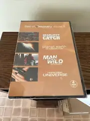 Best of Discovery Channel Volume 5 - 4 DVD Set Deadliest Catch Planet Earth